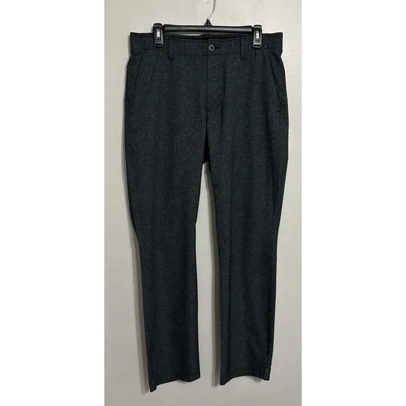 Under Armour Men's 34x32 Gray Match Play Stretch Waist Golf Pants Straight Leg - Picture 2 of 6